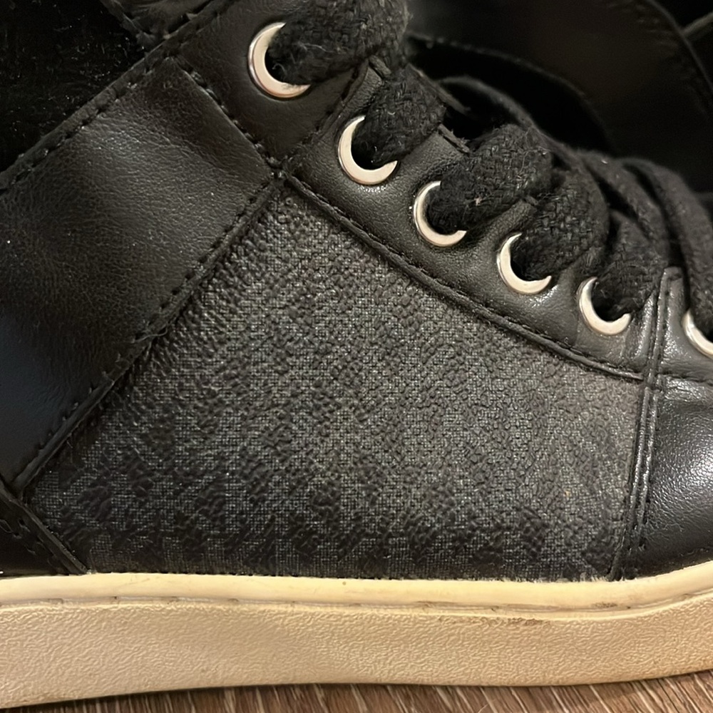 Michael Kors high top sneakers.